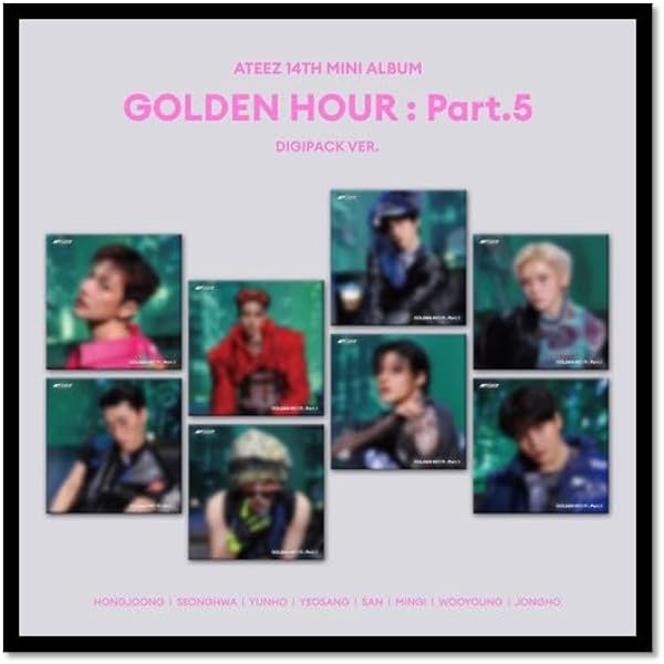 ATEEZ, ATEEZ, ATEEZ - ATEEZ GOLDEN HOUR:PART.5 14th Mini Album